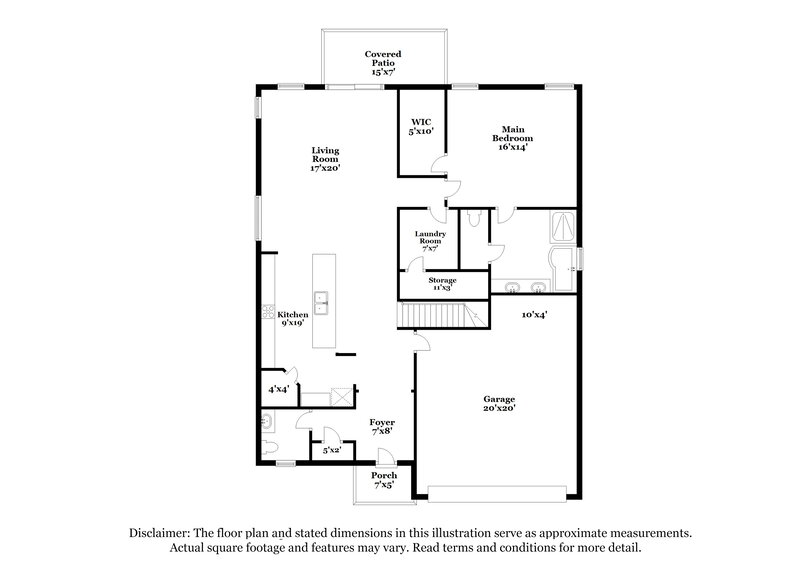 2,885/Mo, 10616 Scenic Hollow Dr Riverview, FL 33578 Floor Plan View