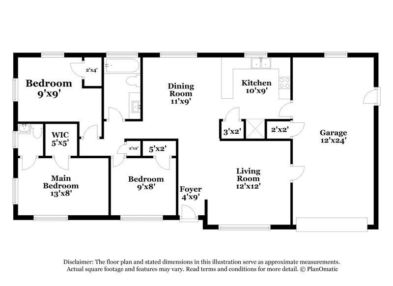 1,835/Mo, 1604 Wright Dr Lakeland, FL 33805 Floor Plan View