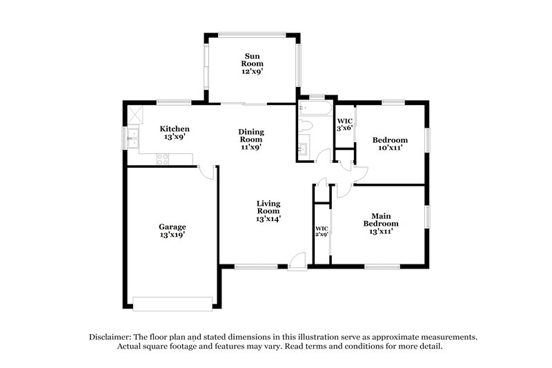 1,565/Mo, 1327 Dartmouth Dr Holiday, FL 34691 Floorplan View