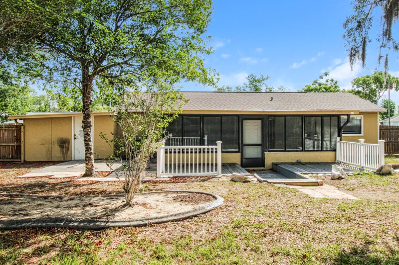 1,580/Mo, 10131 Hayward Rd Spring Hill, FL 34608 Rear View