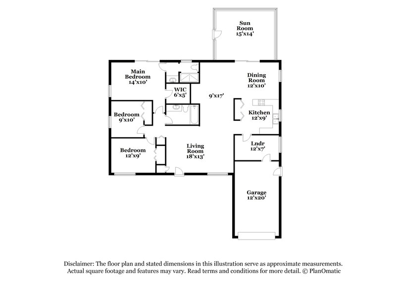 2,035/Mo, 420 Silver Hill Dr Valrico, FL 33594 Floorplan View