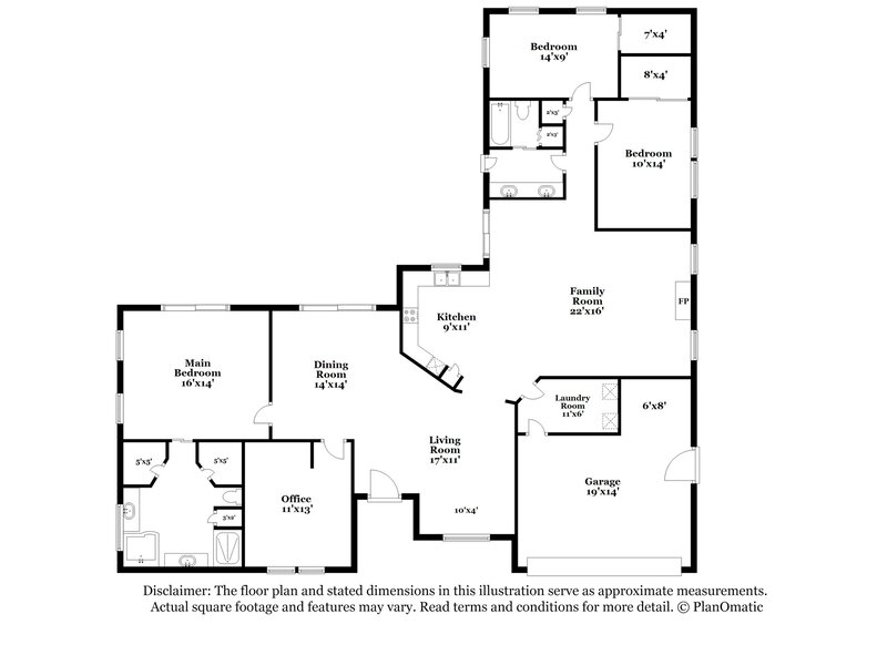 4,190/Mo, 7530 Gunstock Dr Lakeland, FL 33809 Floorplan View