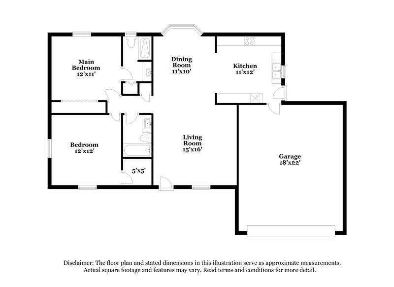 3,000/Mo, 6220 12th Ave New Port Richey, FL 34653 Floor Plan View