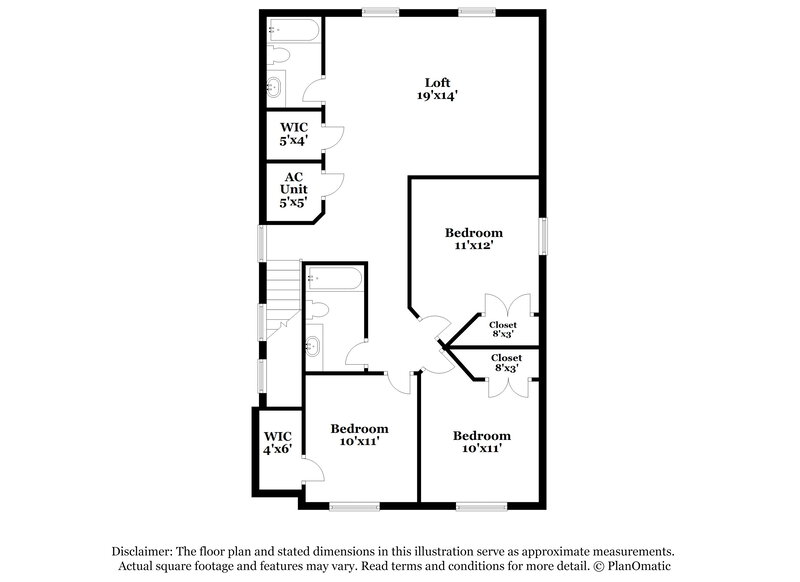 2,790/Mo, 16104 Palmettorun Cir Lithia, FL 33547 Floor Plan View