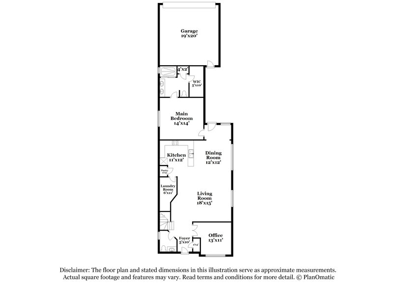 2,790/Mo, 16104 Palmettorun Cir Lithia, FL 33547 Floor Plan View 2
