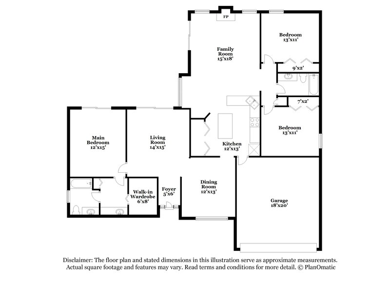 3,940/Mo, 10414 Ashley Oaks Dr Riverview, FL 33578 Floor Plan View
