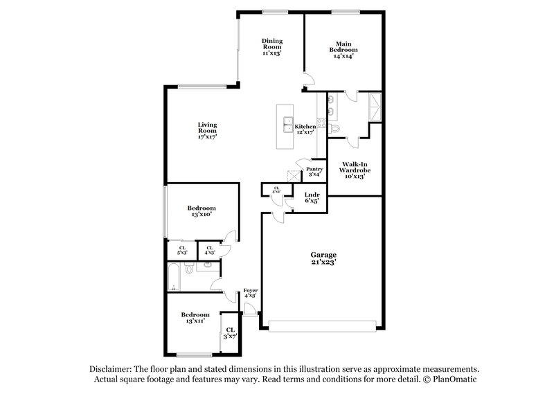 2,525/Mo, 14133 Arbor Pines Dr Riverview, FL 33579 Floor Plan View