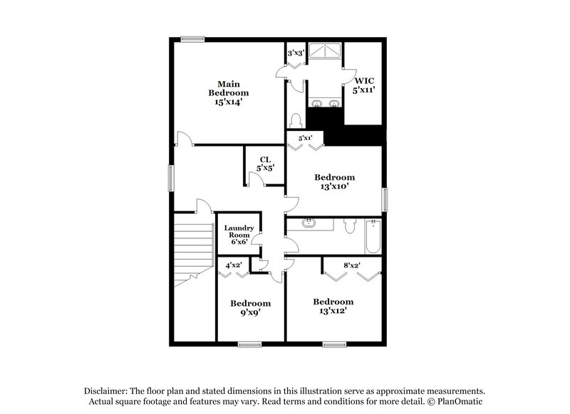 2,525/Mo, 4319 Globe Thistle Dr Tampa, FL 33619 Floorplan View 2