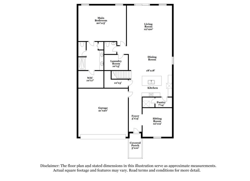 2,800/Mo, 1909 Broad Winged Hawk Dr Ruskin, FL 33570 Floor Plan View
