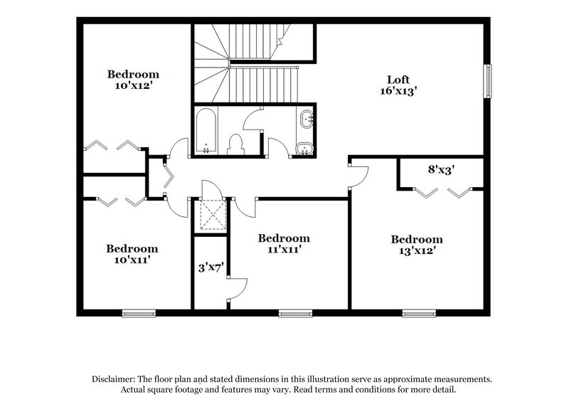 2,800/Mo, 1909 Broad Winged Hawk Dr Ruskin, FL 33570 Floor Plan View 2
