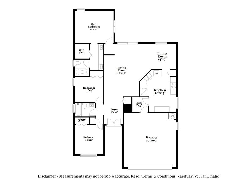 2,370/Mo, 1824 Tinsmith Cir Lutz, FL 33559 Floor Plan View