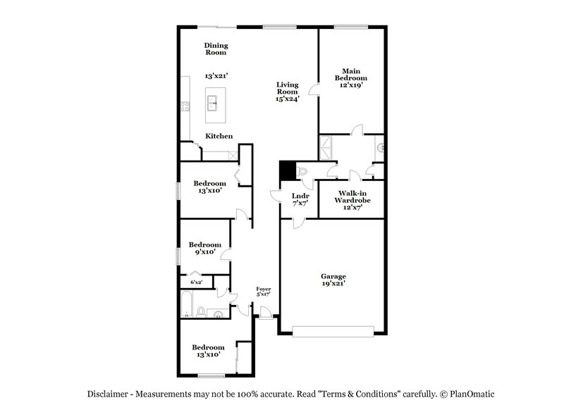 2,245/Mo, 39950 Harmon Grove Ct Zephyrhills, FL 33540 Floor Plan View