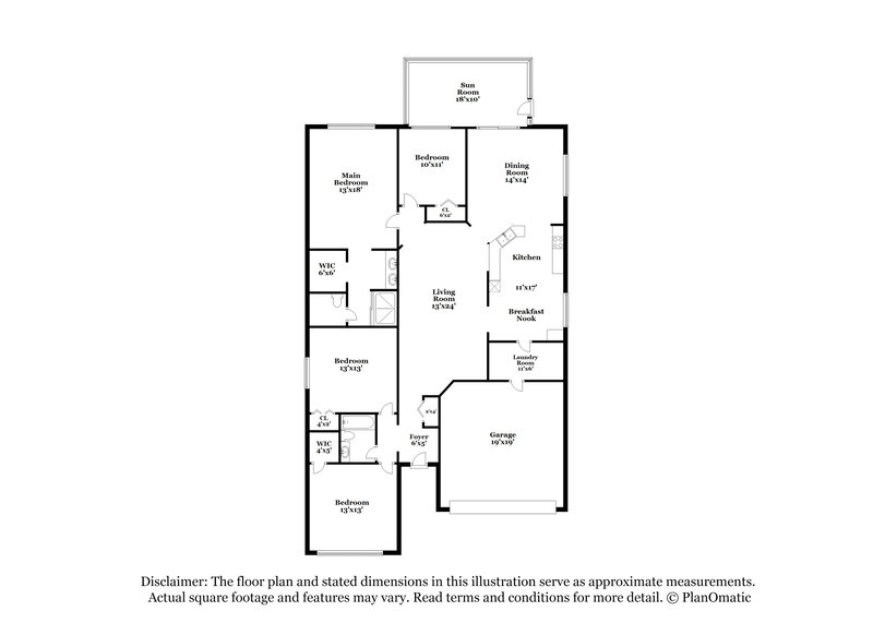 2,395/Mo, 1309 Alhambra Crest Dr Ruskin, FL 33570 Floor Plan View