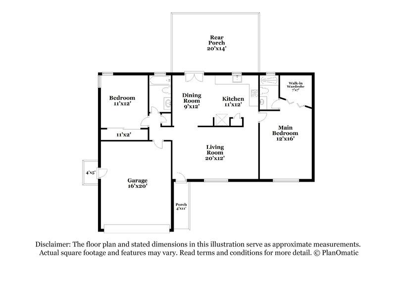 0/Mo, 13238 Drysdale St Spring Hill, FL 34609 Floor Plan View