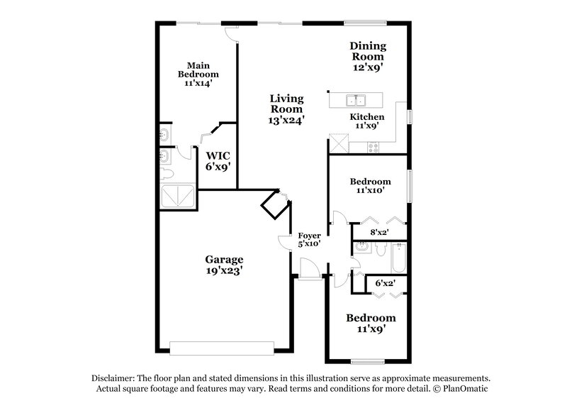 2,485/Mo, 2021 Lori Ann St Brandon, FL 33510 Floor Plan View
