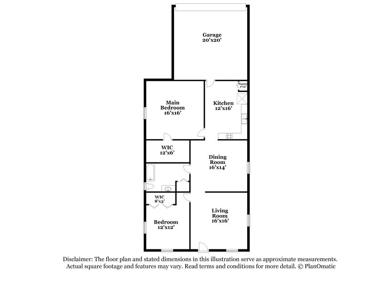 1,920/Mo, 1033 S New York Ave Lakeland, FL 33803 Floor Plan View
