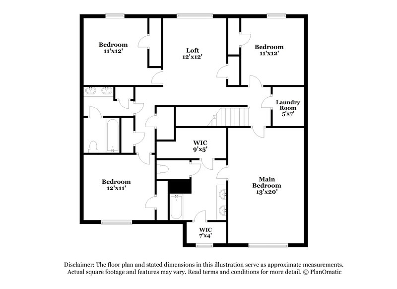 2,860/Mo, 12007 Gillingham Harbor Ln Gibsonton, FL 33534 Floor Plan View 2