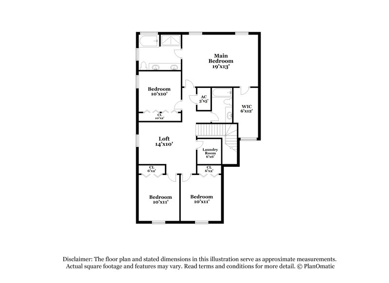 4,340/Mo, 6139 Trent Creek Dr Ruskin, FL 33573 Floor Plan View 2
