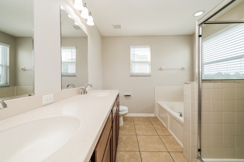 2,575/Mo, 6139 Trent Creek Dr Ruskin, FL 33573 Main Bathroom View