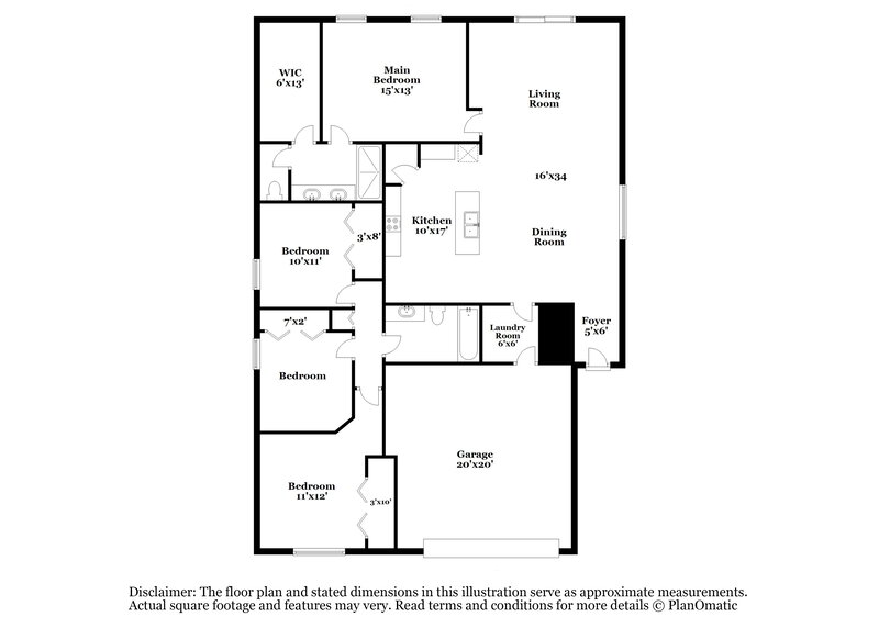 2,445/Mo, 11222 Leland Groves Dr Riverview, FL 33579 Floor Plan View