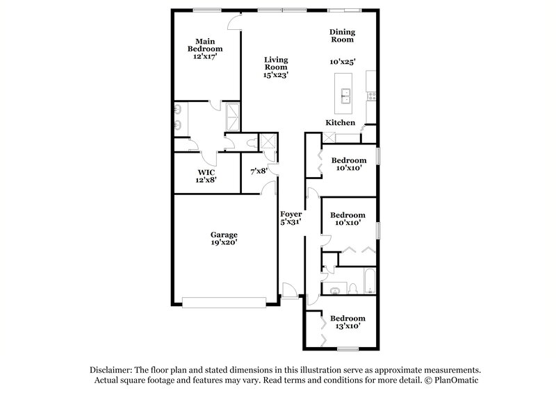2,420/Mo, 11205 Sage Canyon Dr Riverview, FL 33578 Floor Plan View