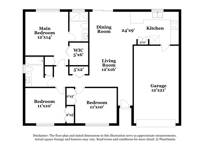 3,630/Mo, 714 Crimson King Trce Tarpon Springs, FL 34689 Floor Plan View