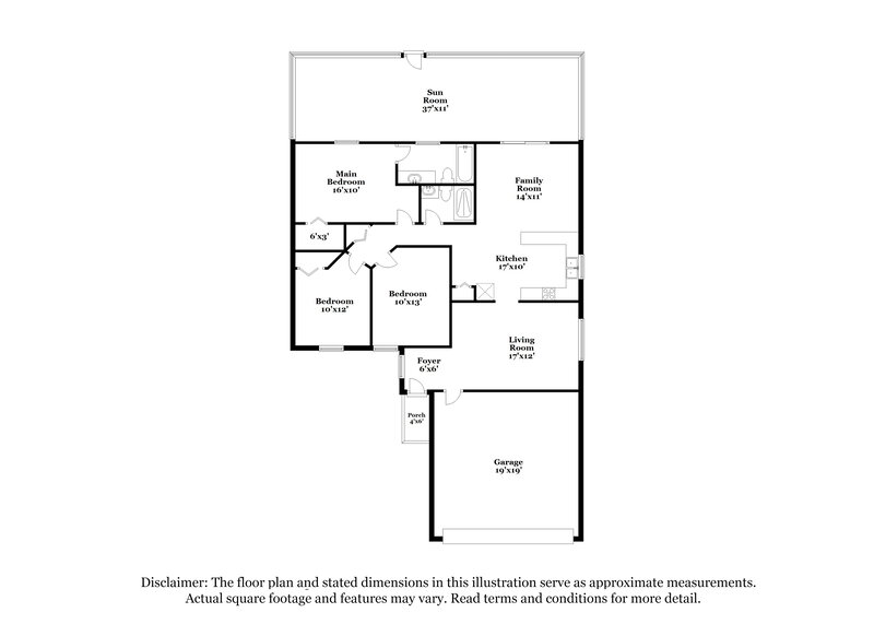2,195/Mo, 2117 Intervista Ln Valrico, FL 33594 Floor Plan View