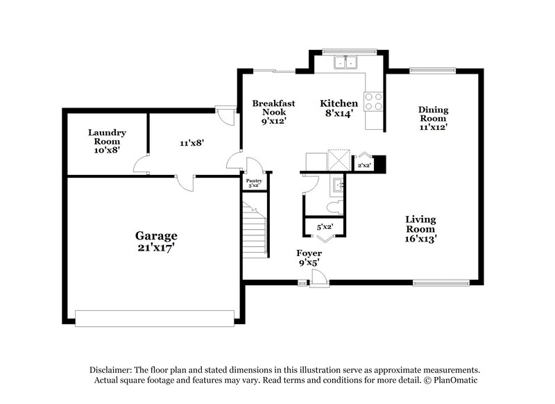 2,690/Mo, 12526 Cardiff Dr Tampa, FL 33625 Floor Plan View