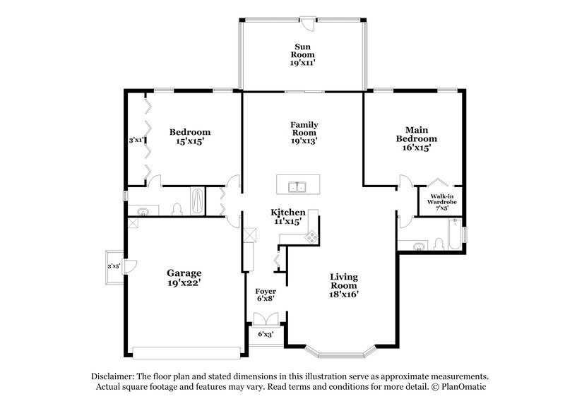 2,075/Mo, 8613 Bridgewater Dr New Port Richey, FL 34655 Floor Plan View
