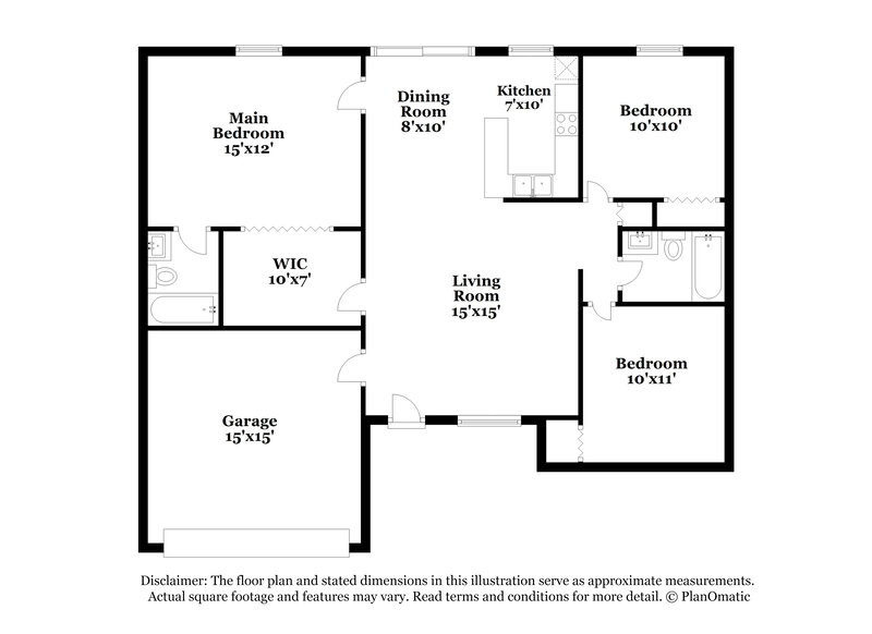 2,530/Mo, 14007 Ridgedale Way Tampa, FL 33625 Floor Plan View