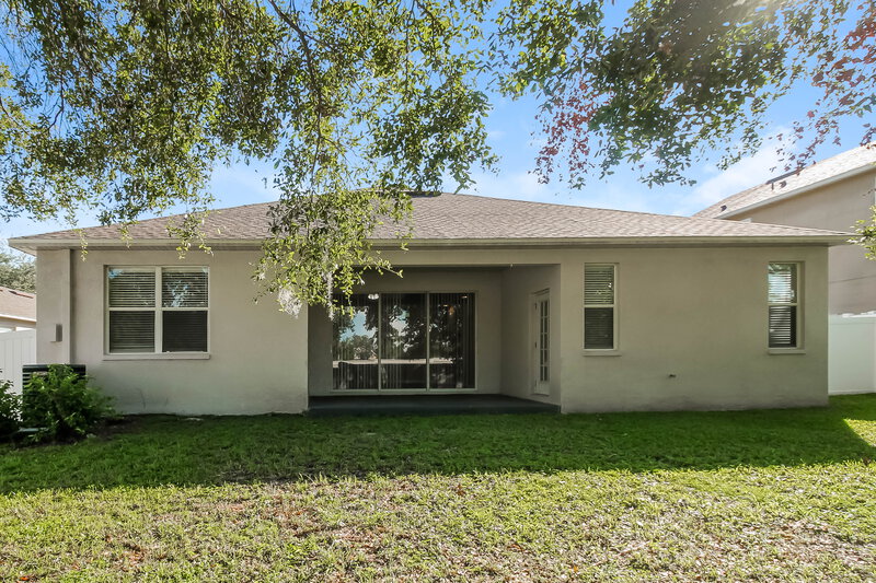 2,205/Mo, 3696 Braemere Dr Spring Hill, FL 34609 Rear View