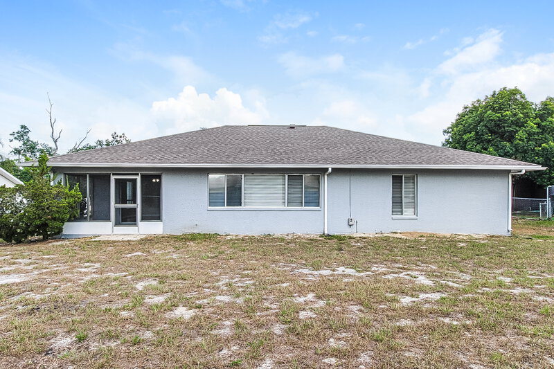 1,890/Mo, 10142 Bannister St Spring Hill, FL 34608 Rear View