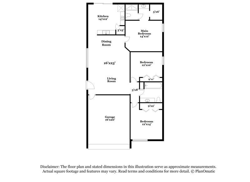 1,880/Mo, 10613 Opus Dr Riverview, FL 33579 Floor Plan View