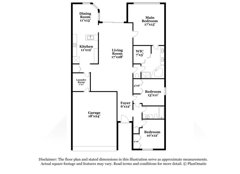 2,770/Mo, 17730 Ayrshire Blvd Land O Lakes, FL 34638 Floor Plan View