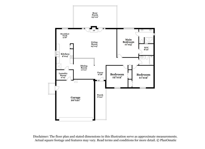 2,185/Mo, 704 Orchis Way Brandon, FL 33510 Floor Plan View