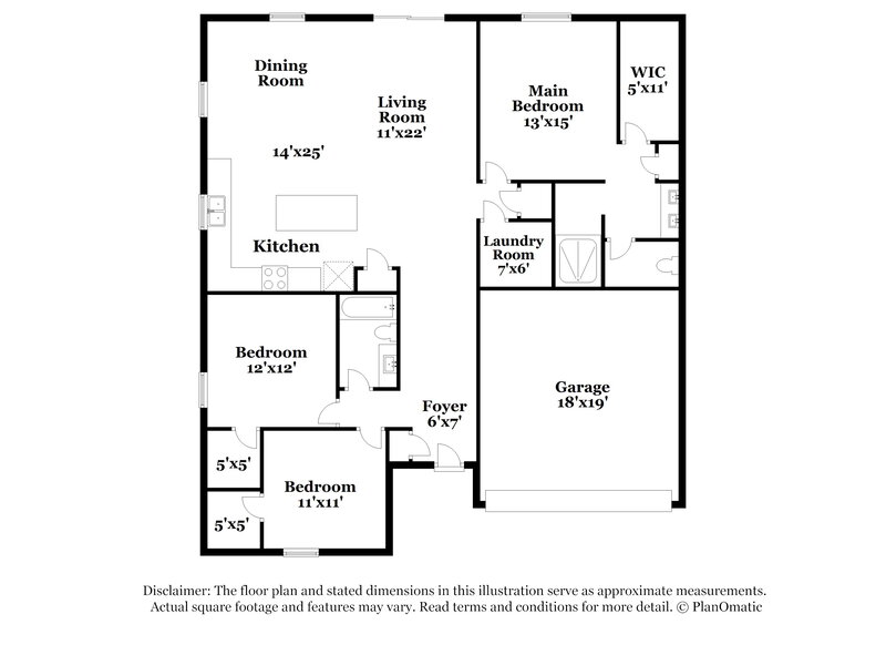 1,885/Mo, 38654 9th Ave Zephyrhills, FL 33542 Floor Plan View