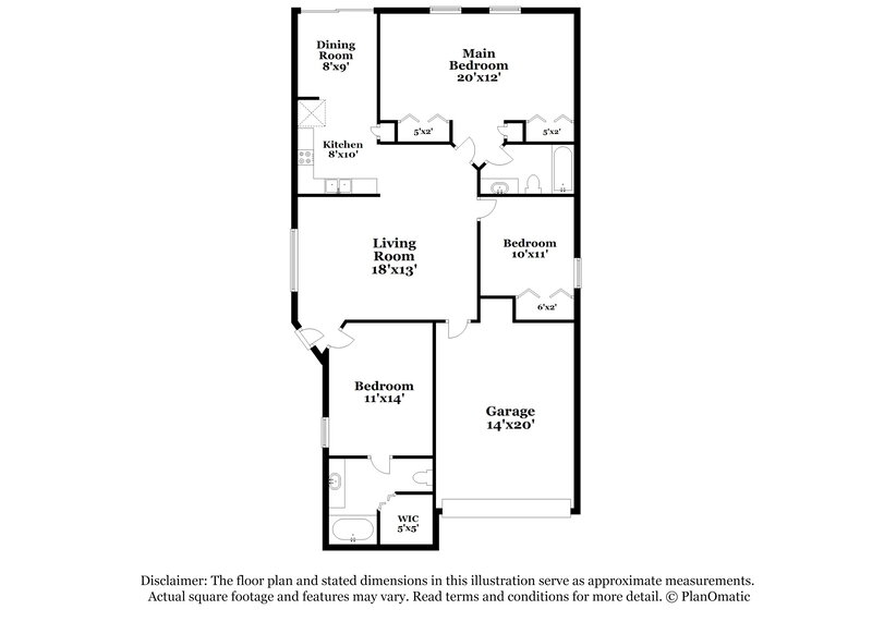 2,320/Mo, 6719 Summer Cove Dr Riverview, FL 33578 Floor Plan View