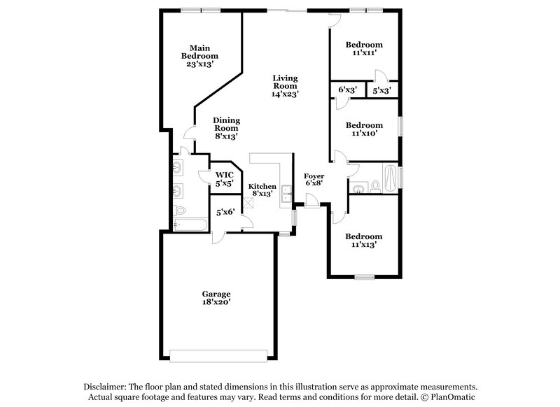 3,860/Mo, 3103 Pine Top Dr Valrico, FL 33594 Floor Plan View