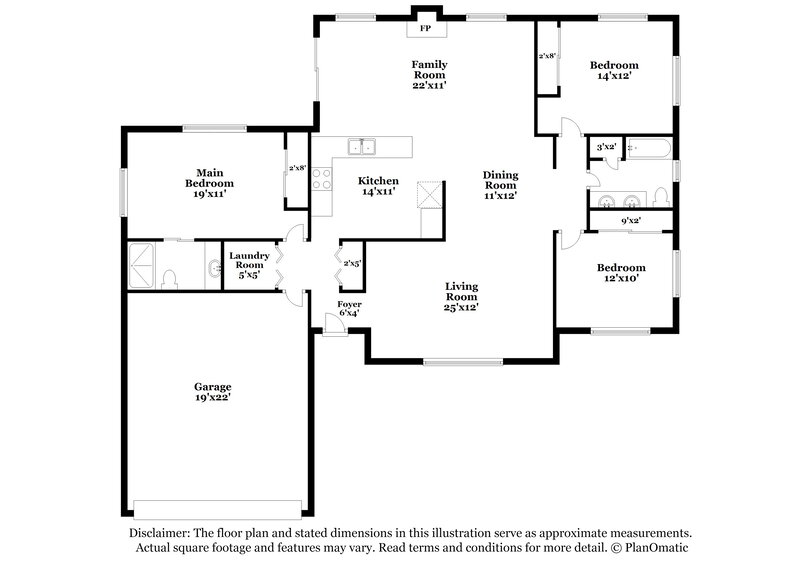 2,325/Mo, 6134 Staunton Dr Holiday, FL 34690 Floor Plan View