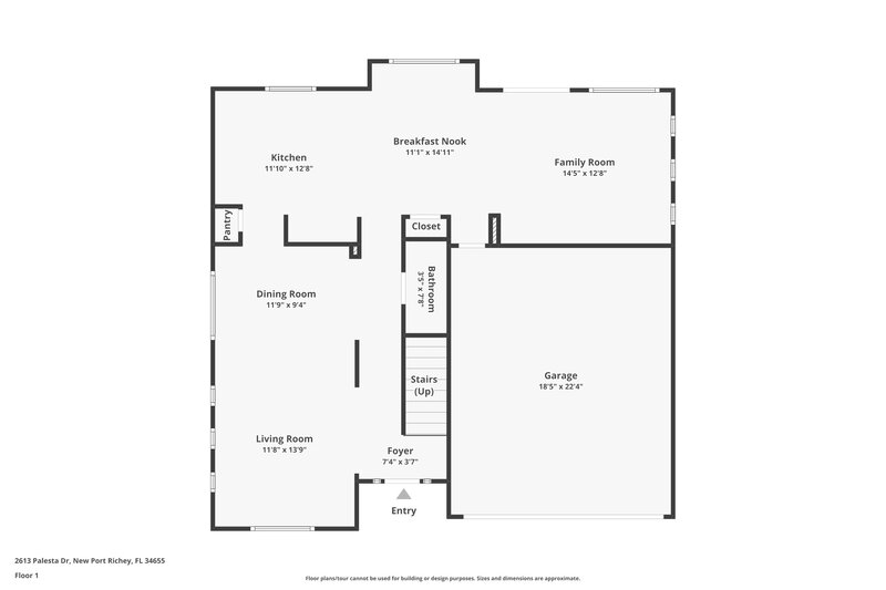 2,390/Mo, 2613 Palesta Dr Trinity, FL 34655 Floor Plan View