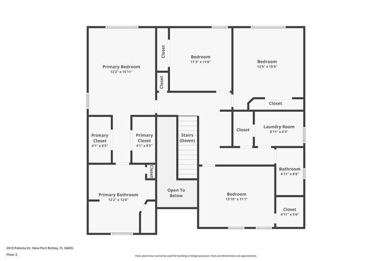 2,390/Mo, 2613 Palesta Dr Trinity, FL 34655 Floor Plan View 2