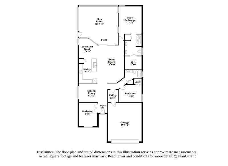 3,860/Mo, 1123 Emerald Hill Way # A1 Valrico, FL 33594 Floor Plan View