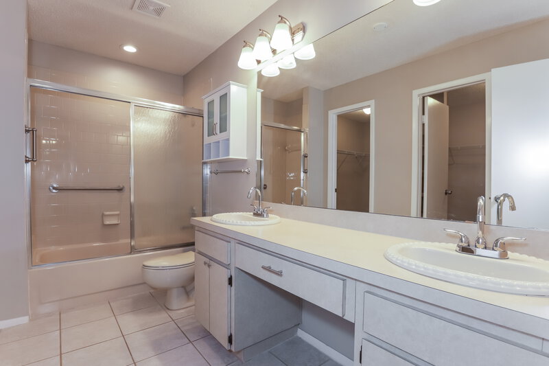2,810/Mo, 7108 Silvermill Dr Tampa, FL 33635 Main Bathroom View