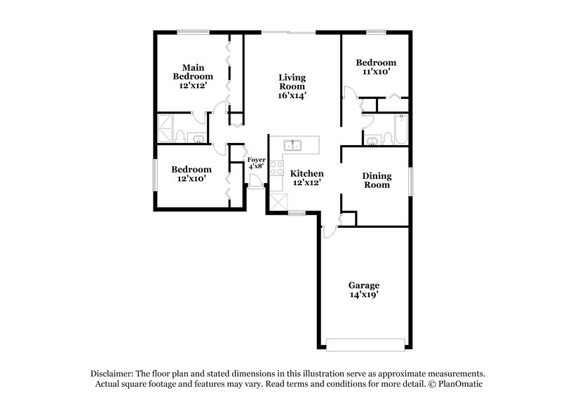 3,750/Mo, 1064 Bridlewood Way Brandon, FL 33511 Floor Plan View
