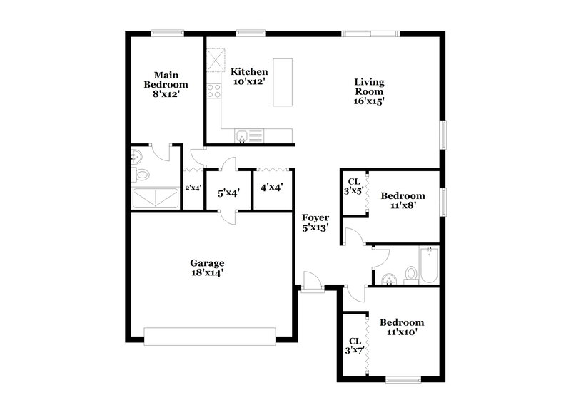 2,145/Mo, 11214 Running Pine Dr Riverview, FL 33569 Floor Plan View