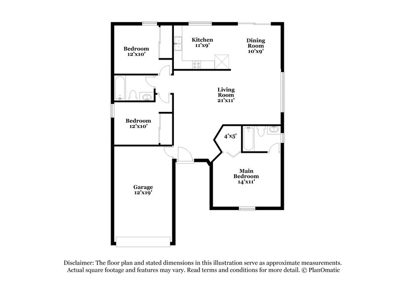 1,990/Mo, 1402 Thistledown Dr Brandon, FL 33510 Floorplan View