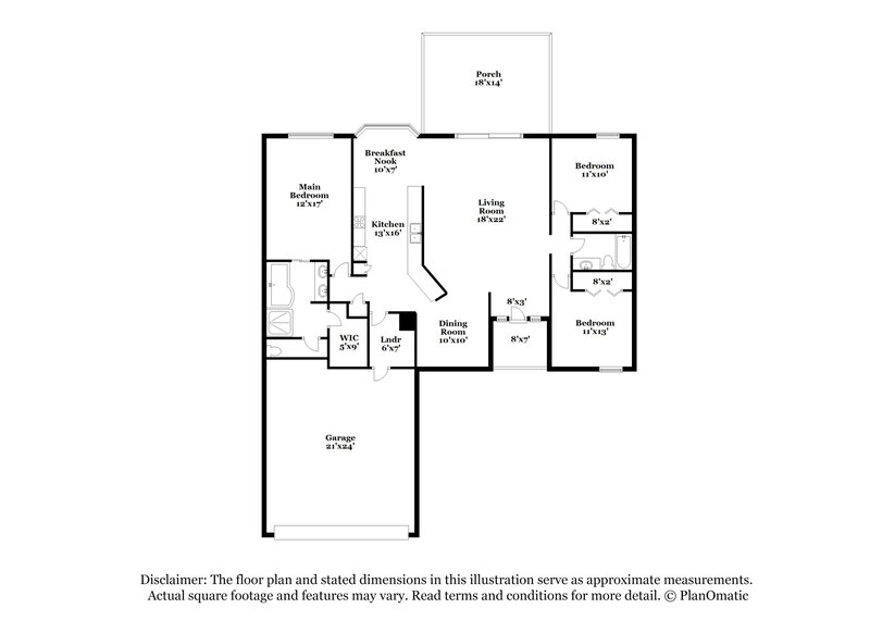 2,475/Mo, 155 Winston Manor Cir Seffner, FL 33584 Floorplan View