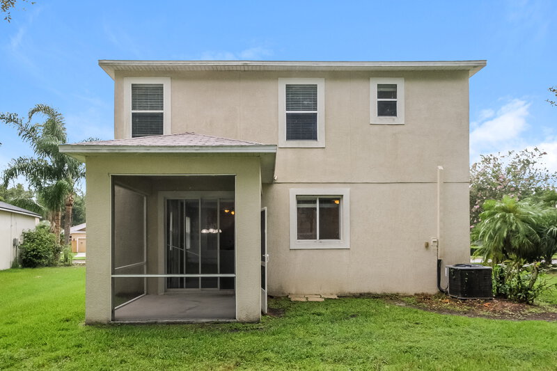 2,335/Mo, 27037 Cotton Key Ln Wesley Chapel, FL 33544 Rear View