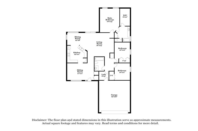 2,065/Mo, 11351 Coconut Island Dr Riverview, FL 33569 Floor Plan View