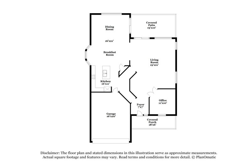 2,800/Mo, 7907 Outerbridge St Wesley Chapel, FL 33545 Floor Plan View